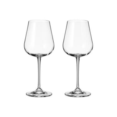 Imagem de Taça De Cristal Bohemia Vinho Branco 450 Ml Ardea 2 Peças