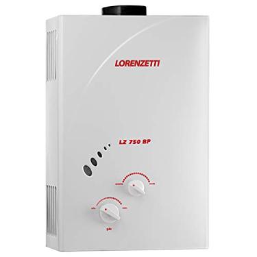 Imagem de Aquecedor de Água a Gás Lz 750Bp Gn 7, 5 L/Min, Lorenzetti, 7412086, Branco, Médio