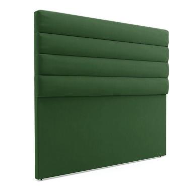 Imagem de Cabeceira Para Cama Box King 190 Cm Suede Verde