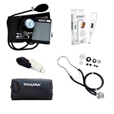 Imagem de Kit Estagio Enfermagem Completo - Marca Premium Gtech Cores (Preto)