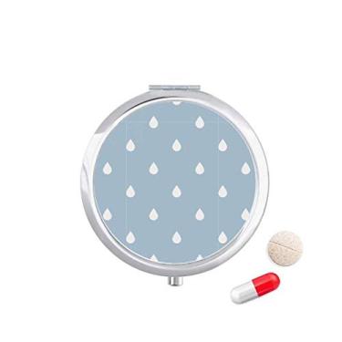 Imagem de Capa de comprimidos com estampa de nuvem, estojo de armazenamento de remédios
