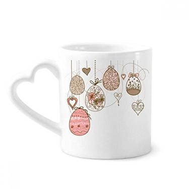 Imagem de Caneca de ovo colorida para pendurar em cerâmica de café com tema de religião da Páscoa