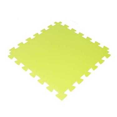 Imagem de Tatame Tapete EVA Loja da Maria 100x100x1cm 10mm Verde Limão