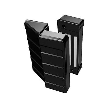 Imagem de Fechadura Eletroímã Agl Al150 Preta Com Sensor