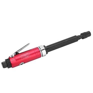 Imagem de ferramenta de moagem pneumática, liga de alumínio moedor estendido portátil de 20000rpm com pinça de 3mm 6mm para processamento de artesanato em madeira (estilo europeu)