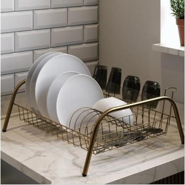 Imagem de Escorredor de Louça Cama Dourado