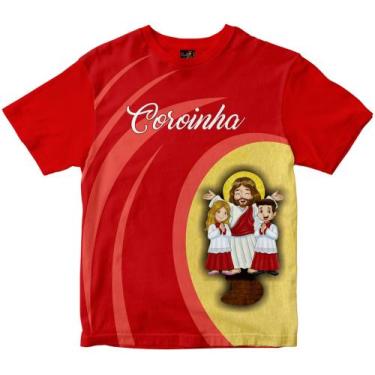 Imagem de Camiseta Religiosa Coroinha Msu150  - Rainha Do Brasil