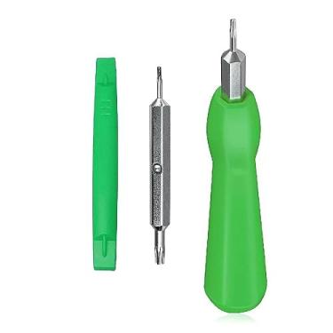 Imagem de Conjunto universal de pontas de chave de fenda dupla para campainha, ferramenta de qualidade para campainha de vídeo, substituição de chave de fenda de campainha durável e precisa