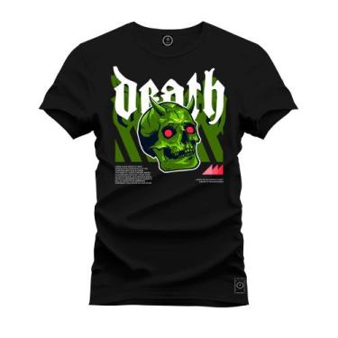 Imagem de Camiseta Unissex T-Shirt 100% Algodão Estampada Cavera Drt - Nexstar
