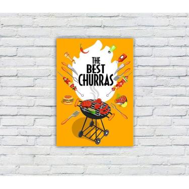 Imagem de Placa Decorativa MDF Cantinho do Churrasco 13