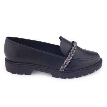 Imagem de Sapato mocassim Beira Rio 4283.117 Oxford strass
