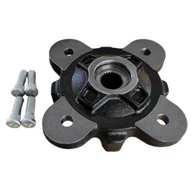 Imagem de SHULIY Cubo de roda do eixo dianteiro 5137387-067 com substituição de parafusos para Polaris Ranger XP 900 1000 HST Diesel Brutus UTVs 2013 2014 2015-2019