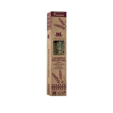 Imagem de Incenso Nirvana Lavanda Celestial Premium 100% Natural