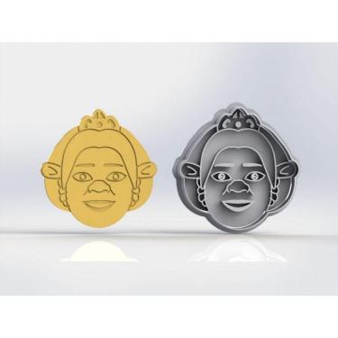 Imagem de Cortador Shrek Fiona Tamanho 6cm
