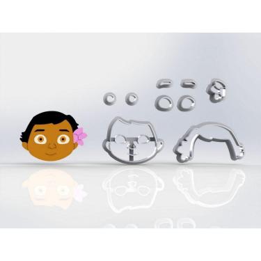 Imagem de Cortador Moana Baby Modular Tamanho 5cm