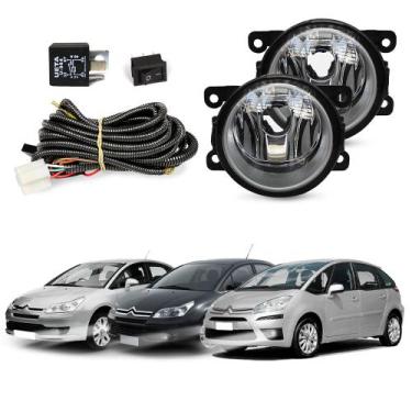 Imagem de Kit Farol de Milha C4 C4 Pallas C4 Picasso C5 - IGUANNA, PRETO