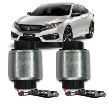 Imagem de Par bucha da bandeja balança traseira civic g10 2017 2018 2019 2020 20