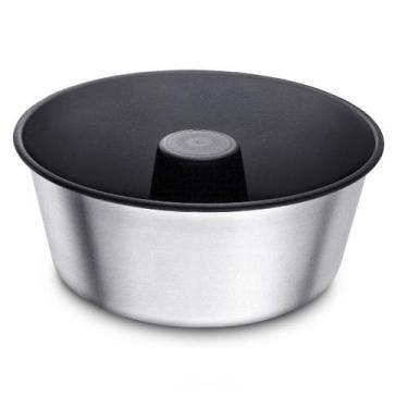 Imagem de Forma de Bolo ou Pudim Antiaderente com Tubo 36cm - ABC