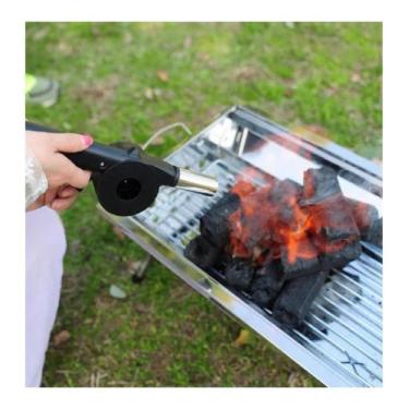 Imagem de Soprador Acendedor De Churrasqueira Carvao E Lareira Manual - Clink