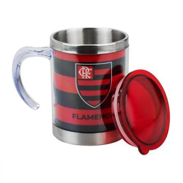 Imagem de Caneca Flamengo Térmica 450 Ml - Qh004F-5 - Mileno
