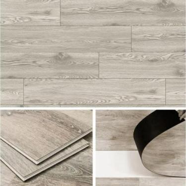 Imagem de Piso Vinílico Adesivo Madeira Régua Autocolante Lavável Antiderrapante