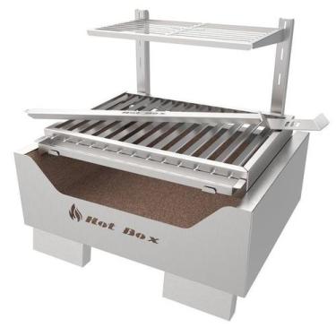 Imagem de Churrasqueira Parrilla MINI Com Grelha Argentina - BANCADA - CWD