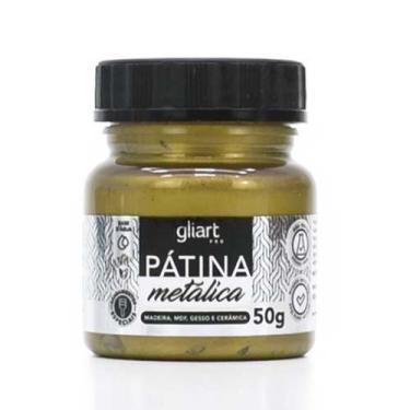 Imagem de Pátina Metálica 50g  - Gliart, OURO VELHO