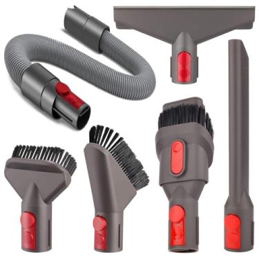Imagem de Kit profissional de fixação a vácuo para Dyson GEN5 G5 V15 V12 V11 V10 V8 V7 Detectar torque de ciclone acionador de animal absoluto acessórios de aspirador sem fio escova de substituição de mangueira