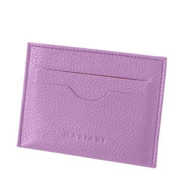Imagem de Porta-Cartão Couro Mariart Zircônio 2.0, Violeta