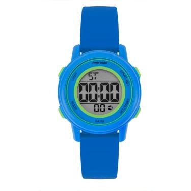 Imagem de Relógio Mormaii Masculino Ref: Mo0702ac/8a Infantil Digital Azul