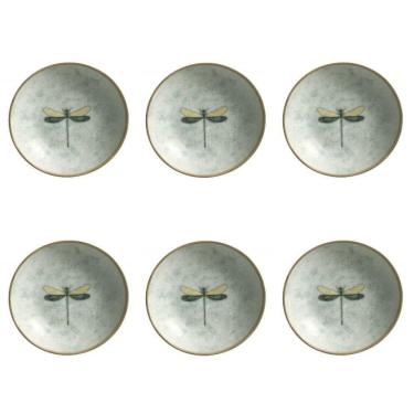 Imagem de Conjunto De Pratos Fundos 06 Peças Bio Animália Porto Brasil