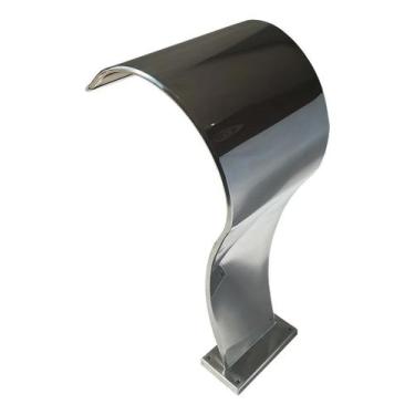 Imagem de Cascata Inox Polida Espelhada Piscina Junior +12 X Sem Juros - Univers