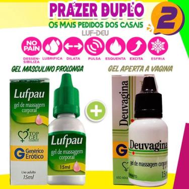 Imagem de Kit Produtos Sex Shop Casal Super eróticos Lubrificante e gel sensual 