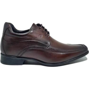 Imagem de Sapato Rafarillo Vegas Alth Você+Alto 7cm Marrom 3206 Couro, 39, Marro