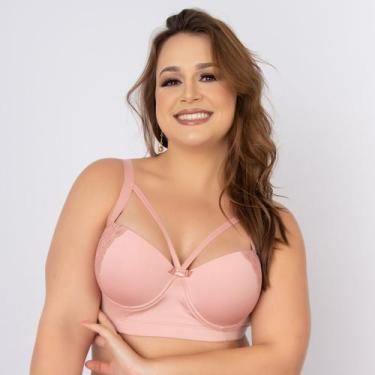 Imagem de Sutiã Strappy Plus Size Reforçado e Com Sustentação - Bella Fiore Moda
