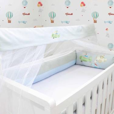 Imagem de Kit de Berço Coleção Light - 06 Peças - Bebê & Enxoval, Zoo