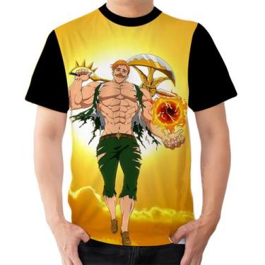 Imagem de Camiseta Camisa Ads Nanatsu no taizai Anime Escanor Orgulho 2 - Fabriq