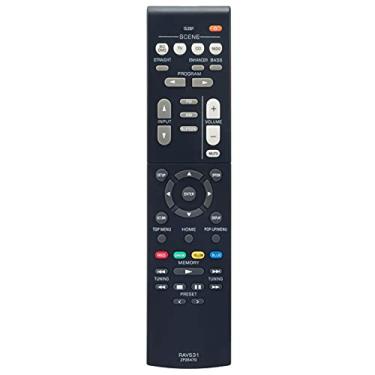 Imagem de RAV531 ZP35470 Controle remoto de substituição ZP354700 adequado para receptor Yamaha HTR-3068 RX-V379 HTR-3069 RX-V381 HTR-3071 HTR-4068 HTR-4071 HTR-5071 RX-V379B L RX-V479 RX-V383 RX-V385 RX-V481