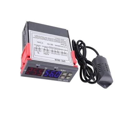 Imagem de Display Digital Medidor de Temperatura e Umidade Controlador Integrado Sensor Tela Dupla (12V)