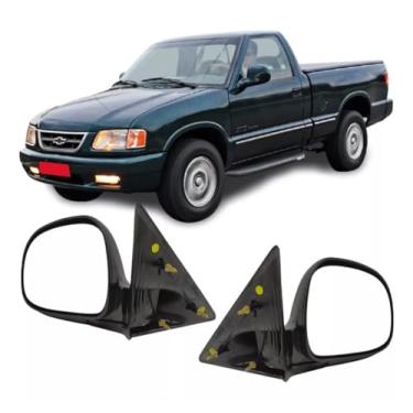 Imagem de Par Retrovisor S10 Blazer 95 96 97 98 99 00 01 02 Até 2010