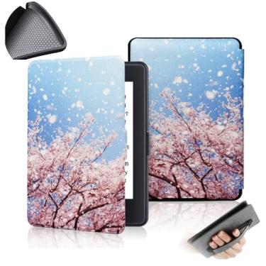 Imagem de GUKSRASO Capa para Uma Edição de 7 Polegadas 2024 Kindle Paperwhite/Signature (12ª Geração) e Kindle Colorsoft Signature Edition ， Com Alça de Mão e Tampa Traseira de TPU Soft