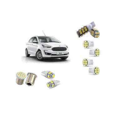 Imagem de Kit Lâmpadas Led Ford Ka 2014 2015 2016 2017 2018 2019