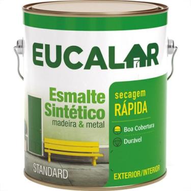 Imagem de Eucatex Esmalte Sintetico Eucalar 3,6Lt Amarelo