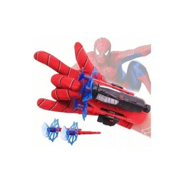 Imagem de Luva de tiro na web de brinquedo de super-herói, presente inspirado no Homem-Aranha