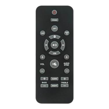 Imagem de AIDITIYMI Controle remoto de substituição 996580004176 compatível com alto-falante Philips Soundbar HTL1170B/F7 HTL1177B/F7 HTL1170B HTL1177B
