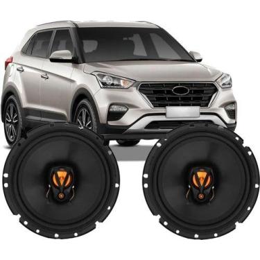 Imagem de Kit Alto Falante Original Jbl Dianteiro Creta 100wrms Som, Preto/Laran