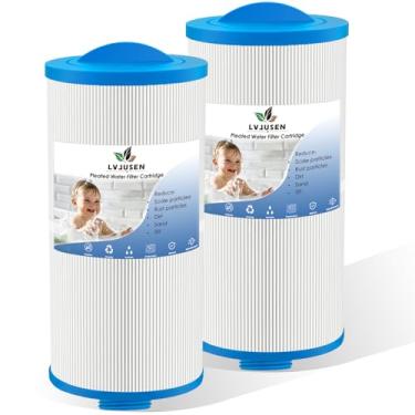 Imagem de LVJUSEN Substituição de filtro de spa 6000-383A serve para Jacuzzi J300 (2002+), J400 (2012+)/J500 (2015+)/ J-LX (11-21,2023+), substitui 6CH-960/ PJW60TL–F2S/ FC-2800 0/152 Pacote com 2
