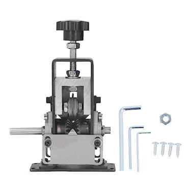 Imagem de MUNEFE Máquina manual de descascamento de fios, descascador de fio de cobre, ferramenta de descascador de fio com manivela manual para reciclagem de sucata de cobre