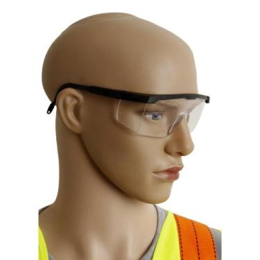 Imagem de Kit 10 Unidades De Oculos Segurança Argon Libus Modelo Rj cinza