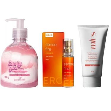 Imagem de Gel Beijável Clareador Niacinamida Perfume SenseF Feromonio - Sofistic